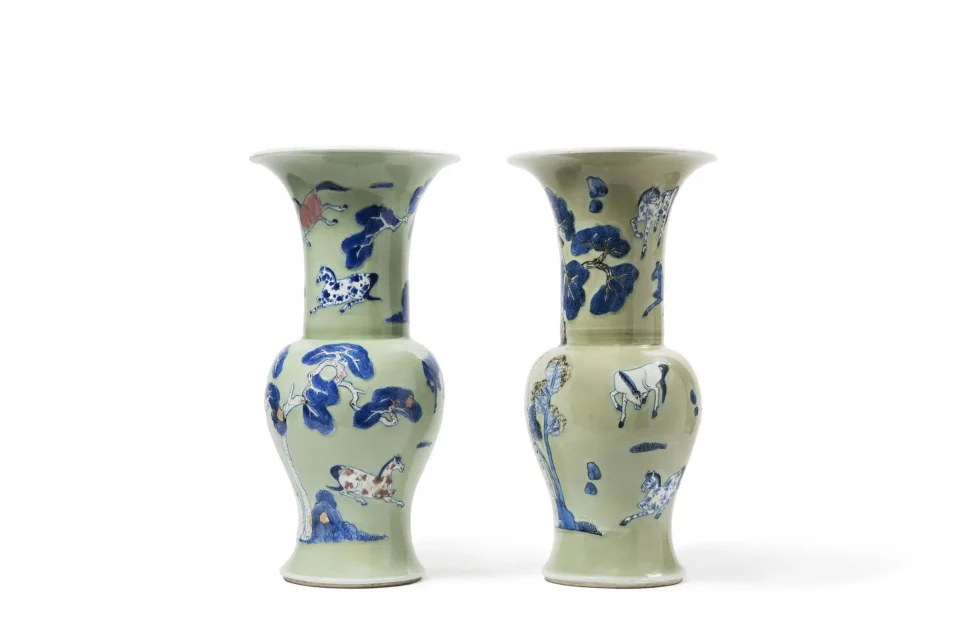 Deux vases - CHINE - XVIIIe siècle