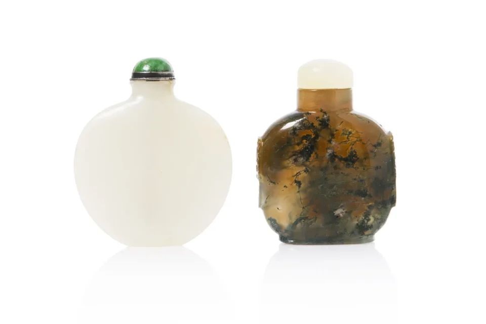 Two snuff bottles - CHINA - 19th century