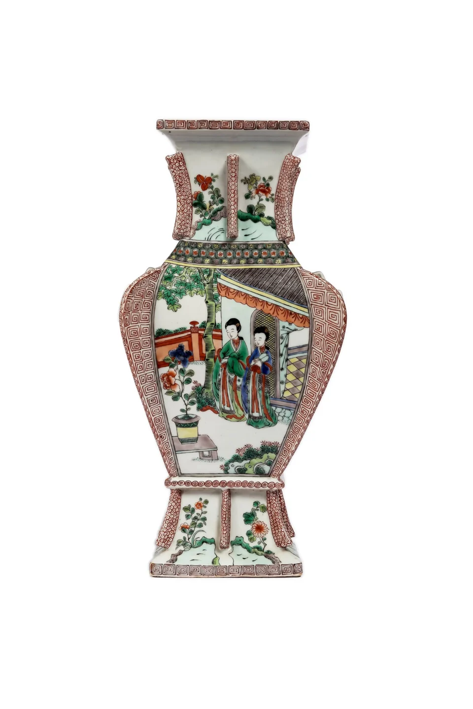 Vase en porcelaine - CHINE - XIXe siècle