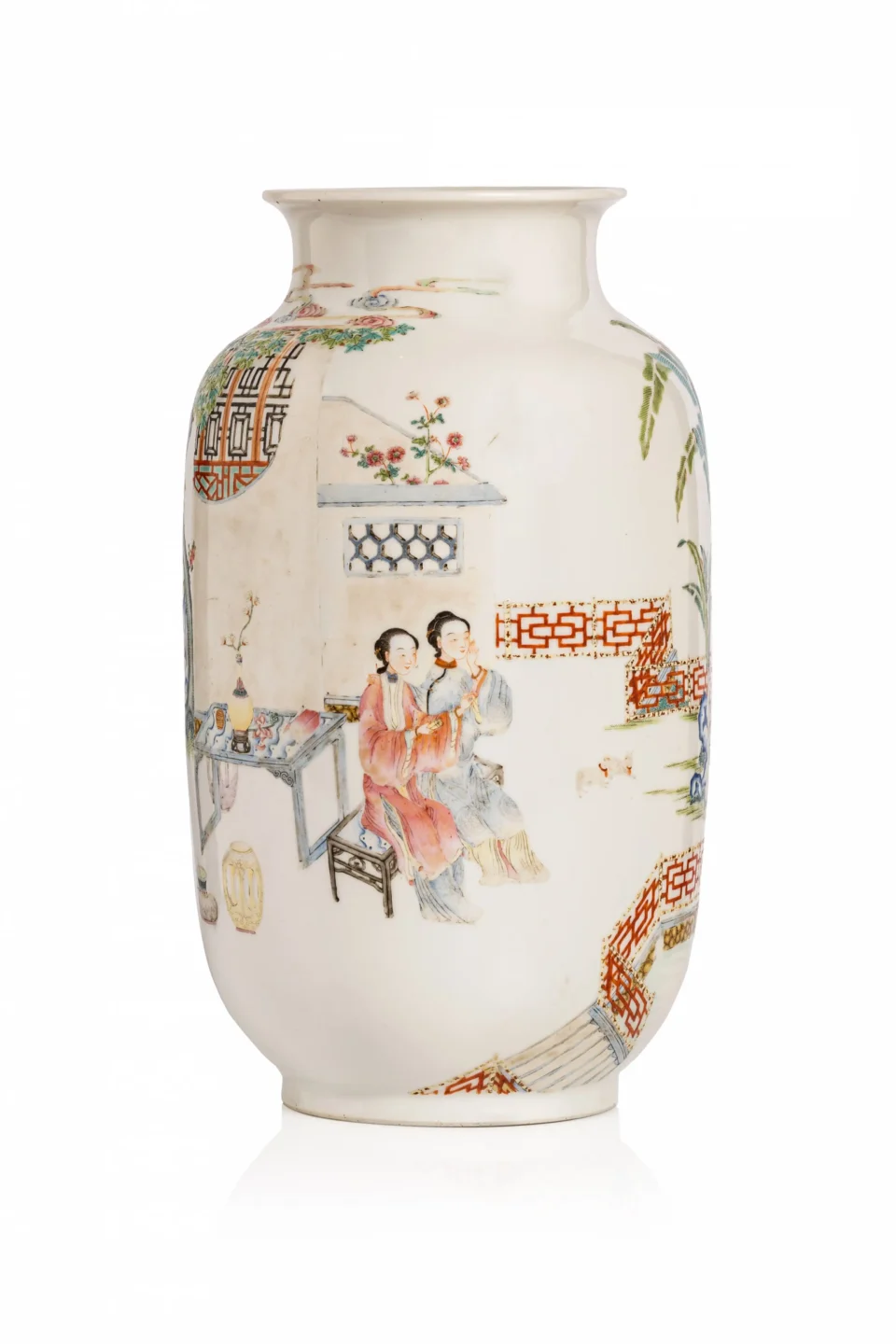 Vase en porcelaine - CHINE - XIXe siècle