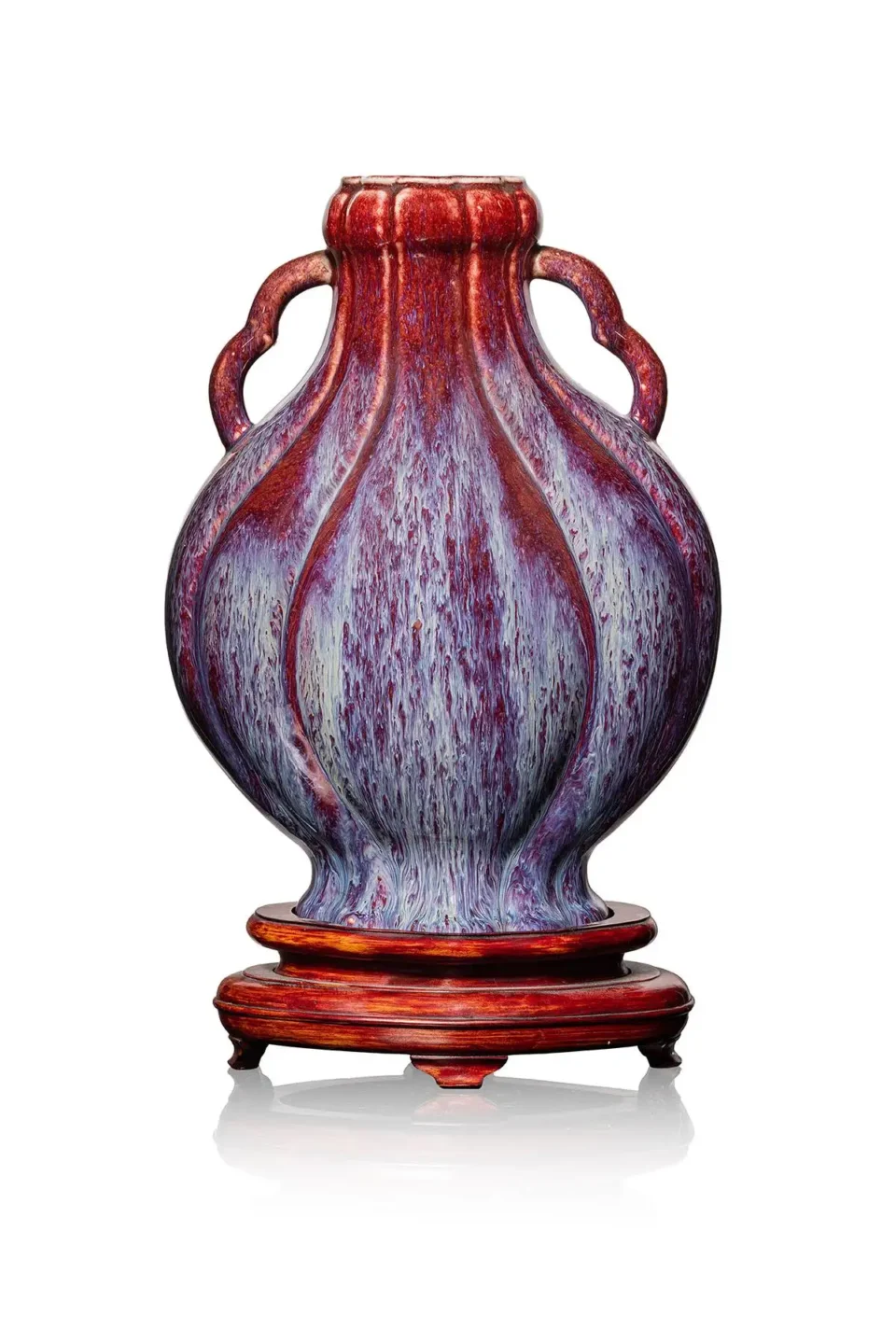 Vase gourde en porcelaine - CHINE - XIXe siècle