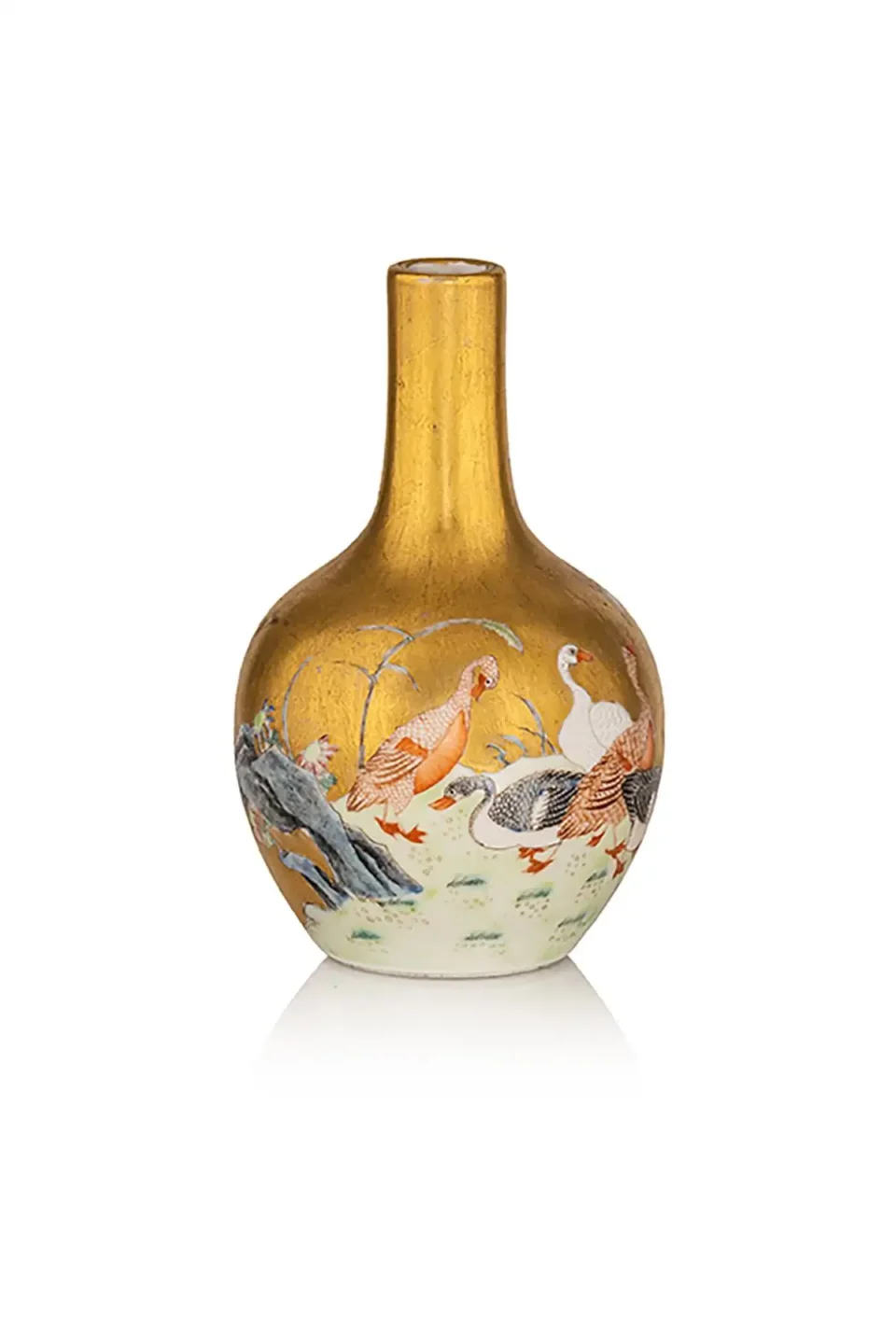 Vase miniature en porcelaine - CHINE - XIXe siècle