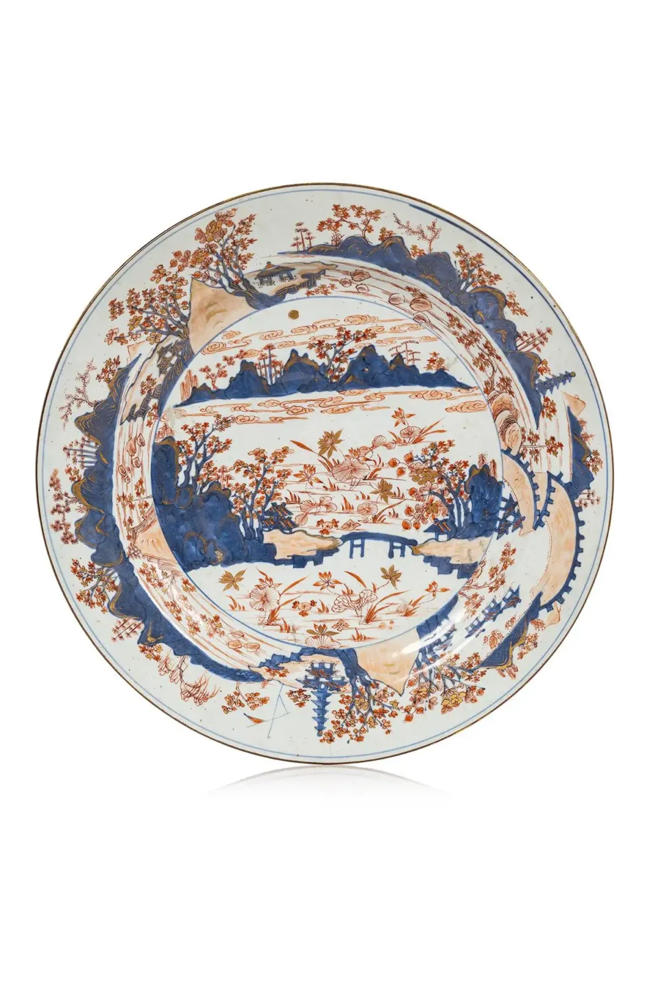 Grand plat Imari - CHINE - XVIIIe siècle