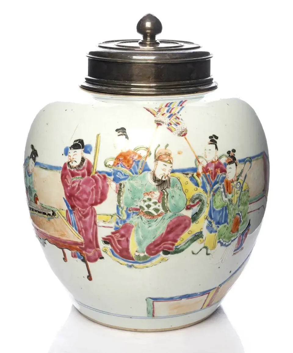 Pot à gingembre en porcelaine - CHINE - XIXe siècle