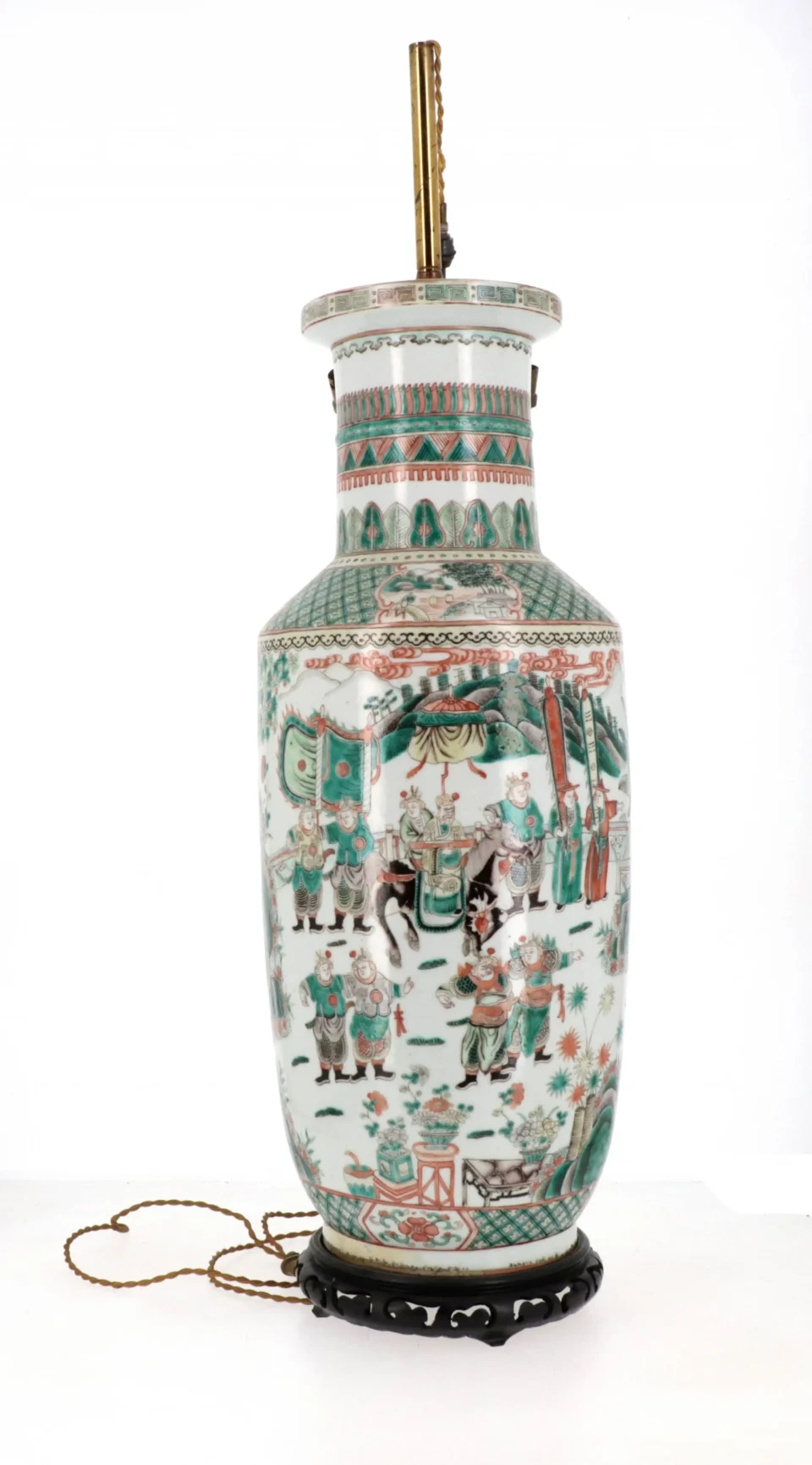 Grand vase en porcelaine - CHINE - XIXe siècle