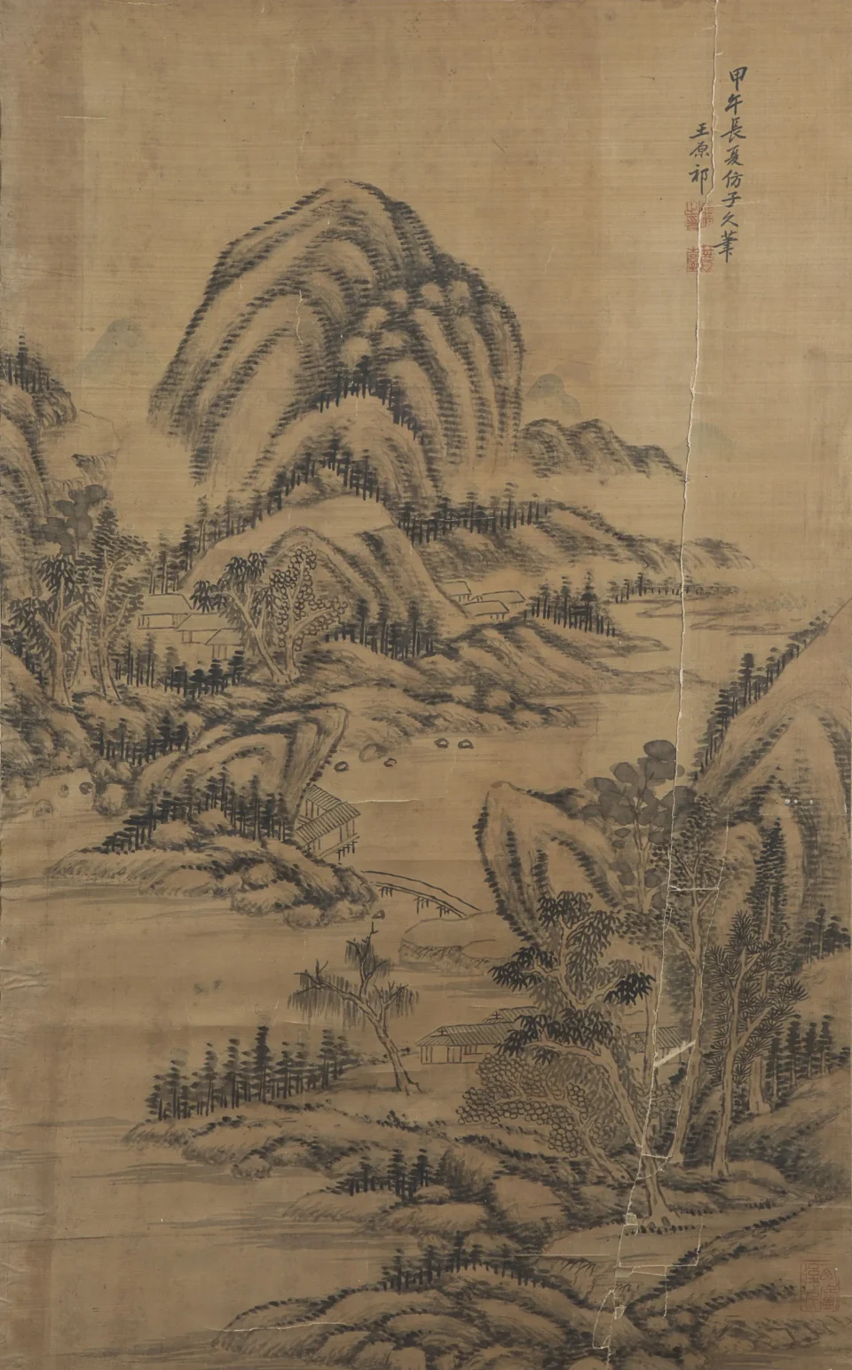 水墨画 - 中国 - 清朝（1644-1912 年）