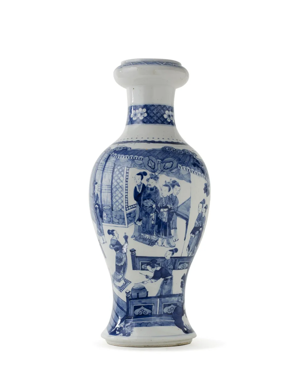 Porcelain vase, baluster shape - CHINA - 19th century