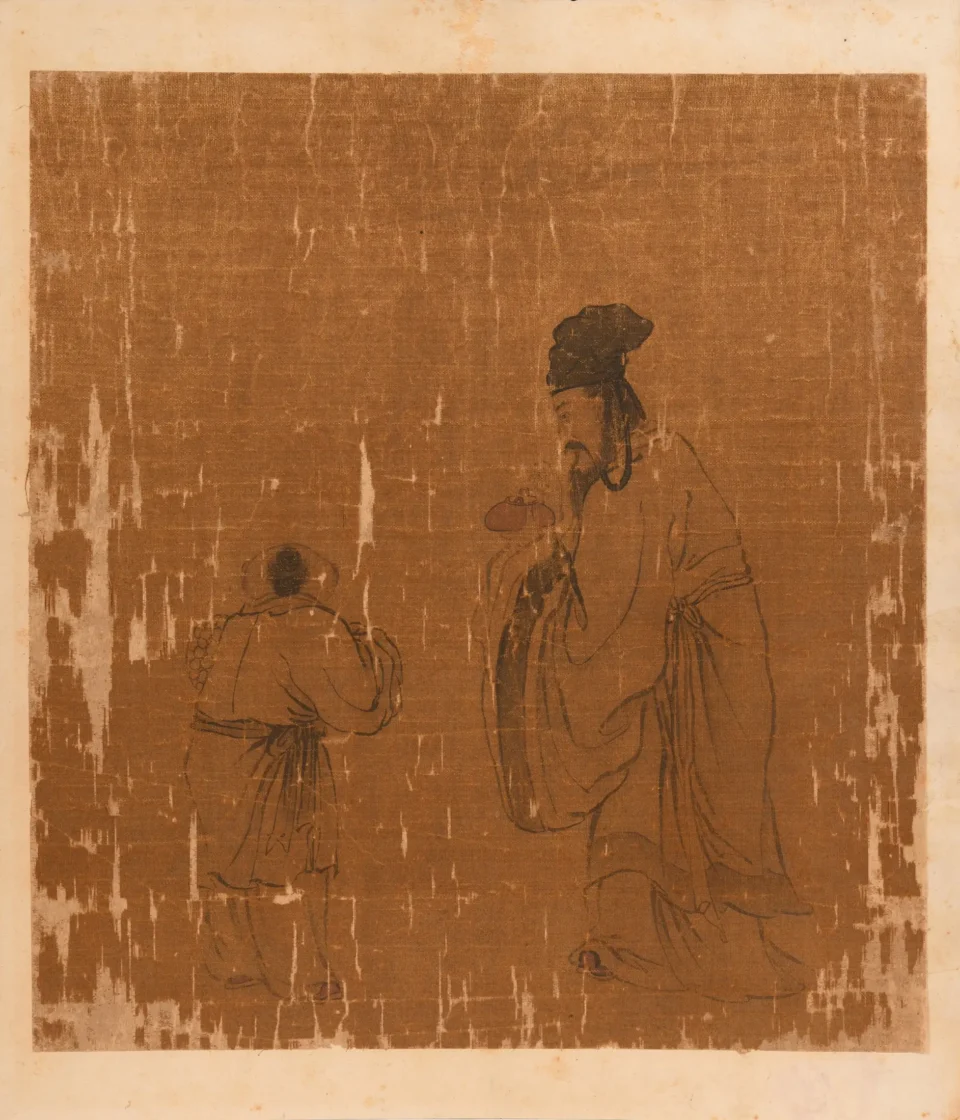 Série de quatre peintures sur soie - CHINE - Dynastie Yuan (XIVe siècle)