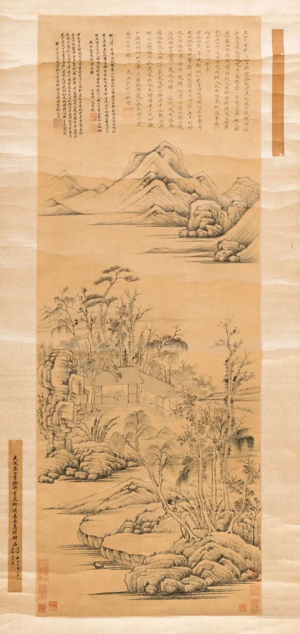 Ink painting on paper - CHINA - 19th century