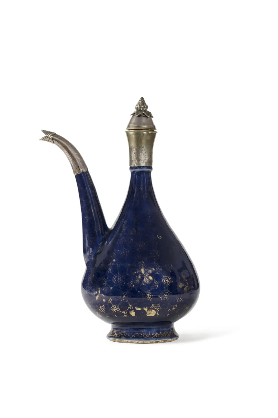 Aiguière Kangxi en porcelaine bleu poudré - CHINE - XVIIIe siècle