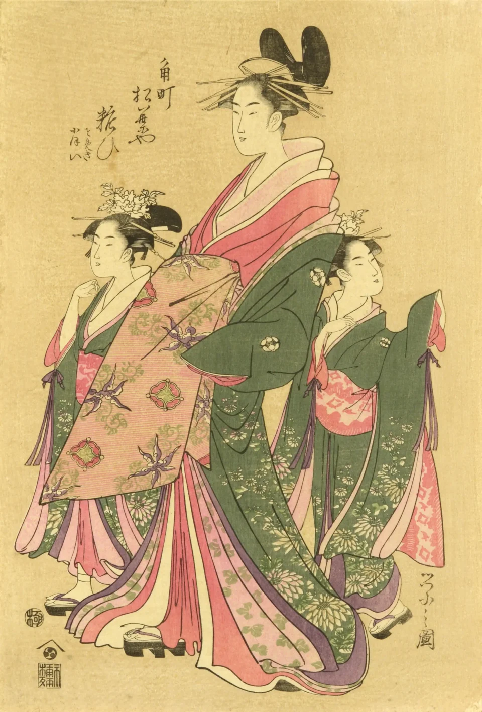 Chobunsai Eishi (1756-1829) - JAPON - XVIII-XIXe siècle