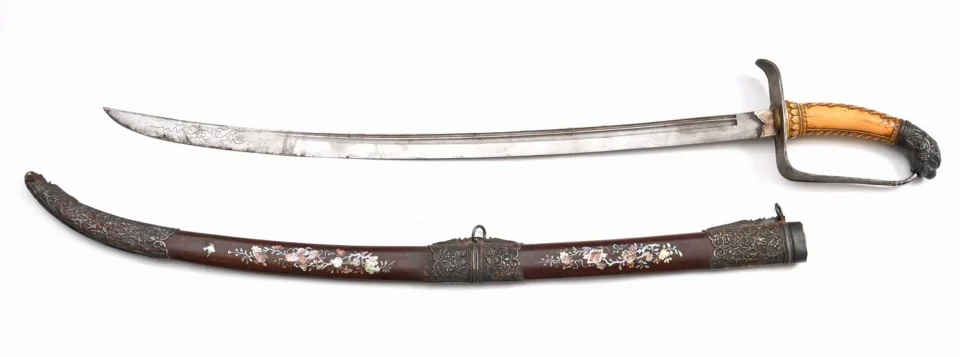 Sabre d’officier - CHINE - XIXe siècle