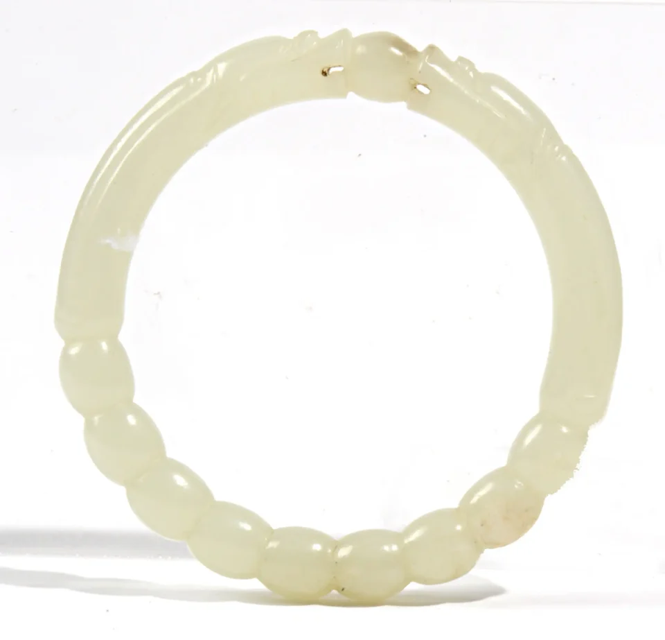 Bracelet en jade céladon - CHINE - XXe siècle