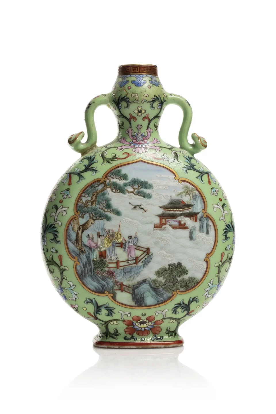 Importante gourde en porcelaine - CHINE - XVIIIe siècle