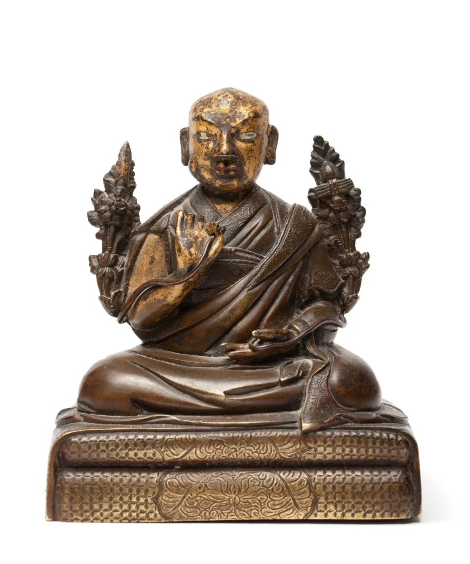 Figure en bronze - TIBET - XVII-XVIIIe siècle