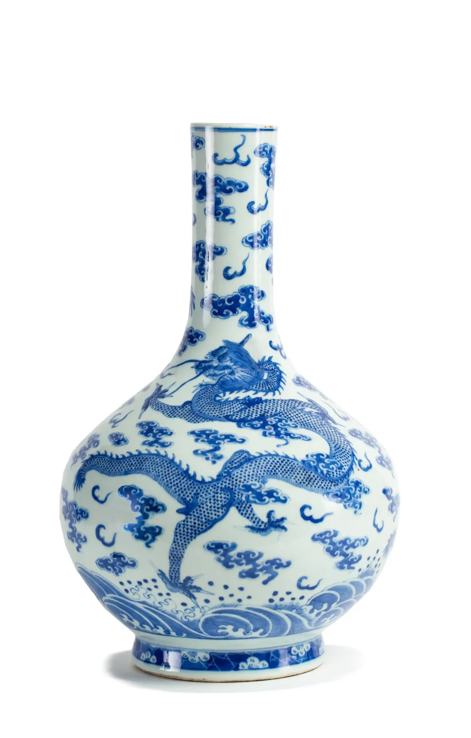 Vase en porcelaine - CHINE - XIXe slècle