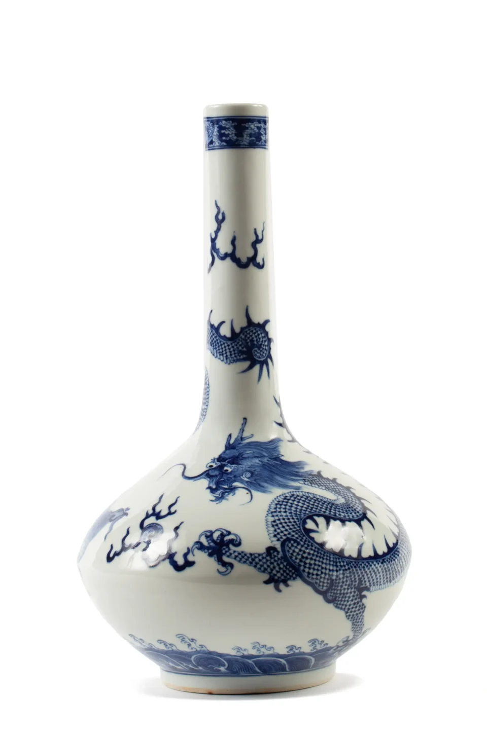 Vase en porcelaine - CHINE - XIXe slècle