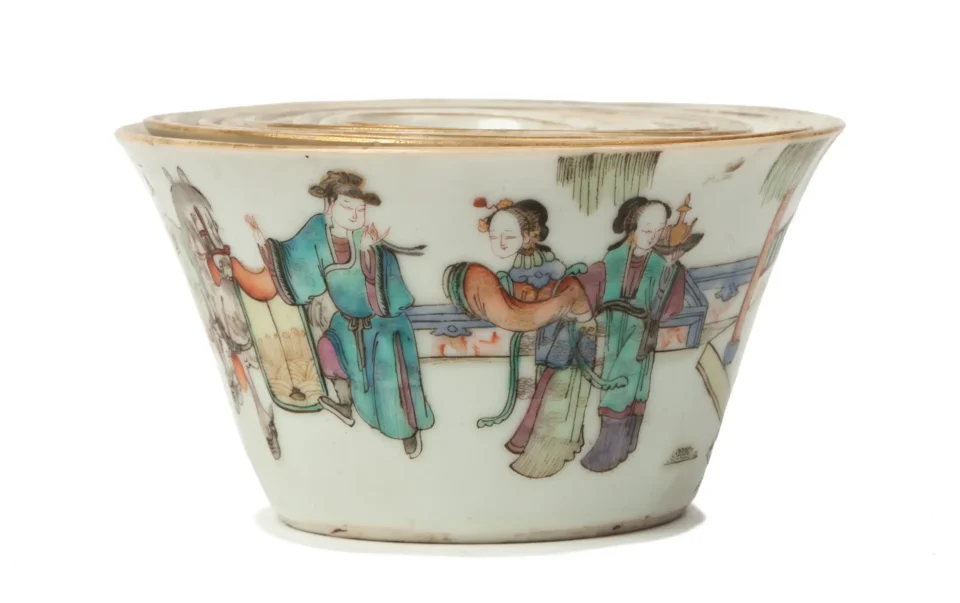 Ensemble de dix bols en porcelaine - CHINE - XIXe siècle