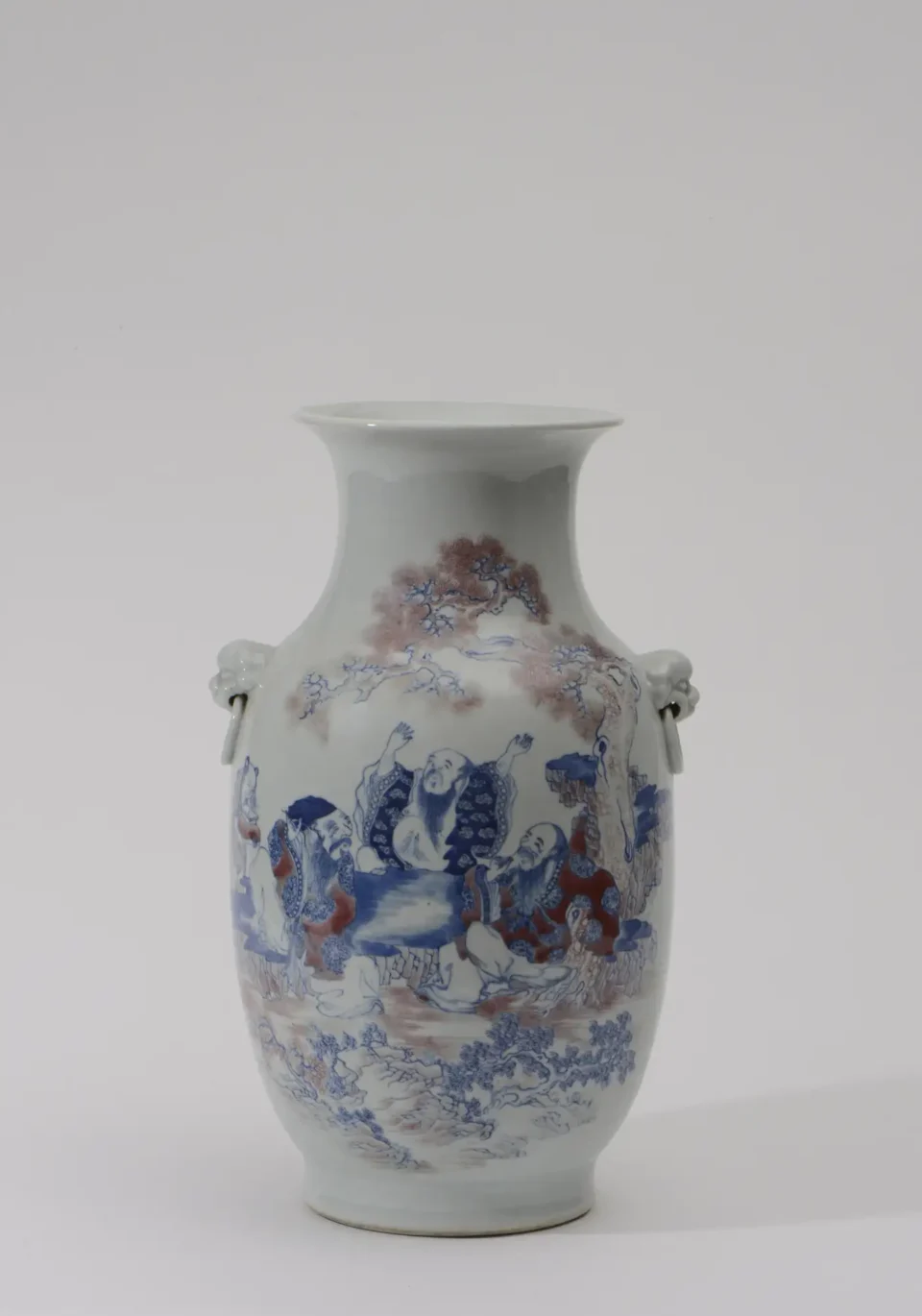 Porcelain baluster vase - CHINA - 19th century