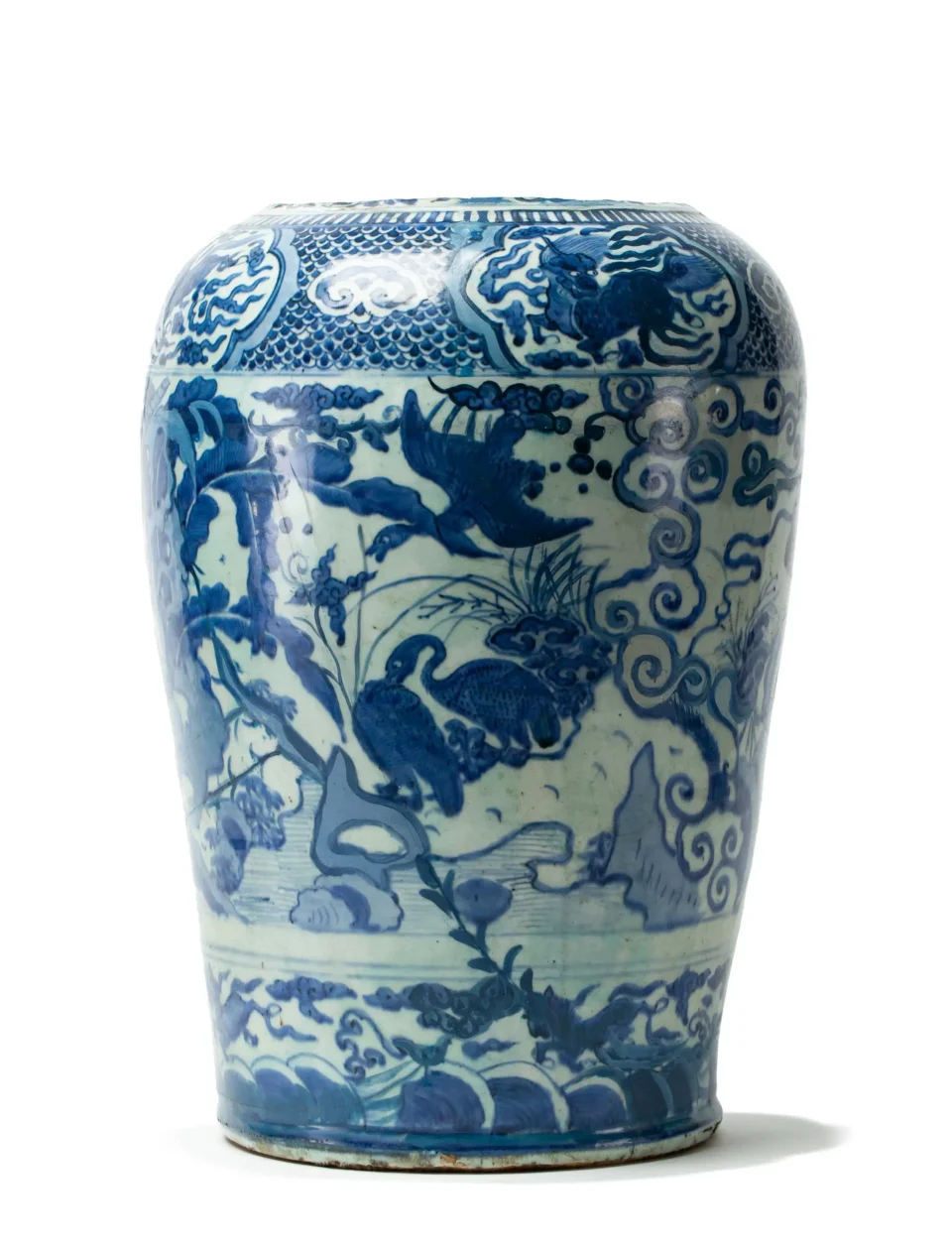 Grande jarre en porcelaine - CHINE - Dynastie Ming (1368-1644)