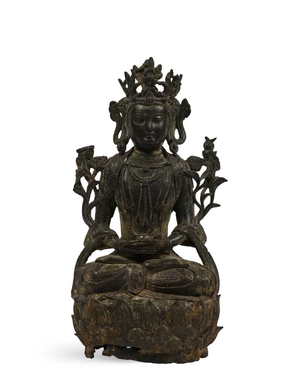 Guanyin en bronze - CHINE - Dynastie Ming (1368-1644)