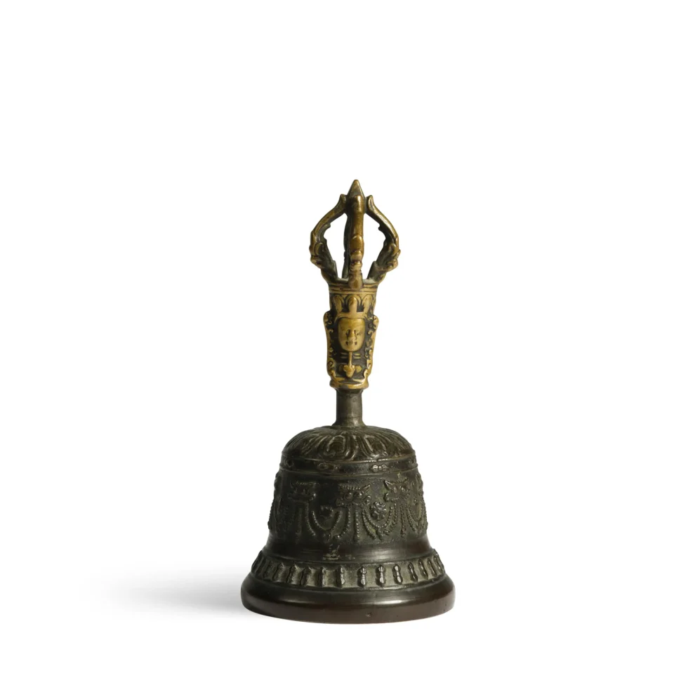 Gantha en bronze - TIBET - XVe siècle