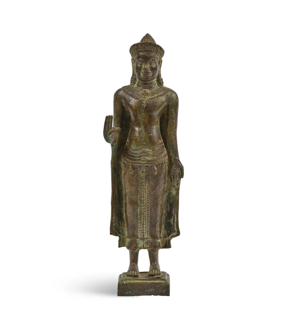 Sculpture en bronze - CAMBODGE - XIIe siècle