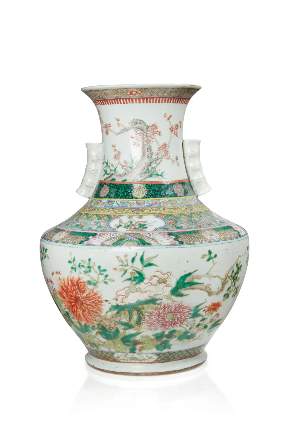 Vase de forme hu - CHINE - XIXe siècle