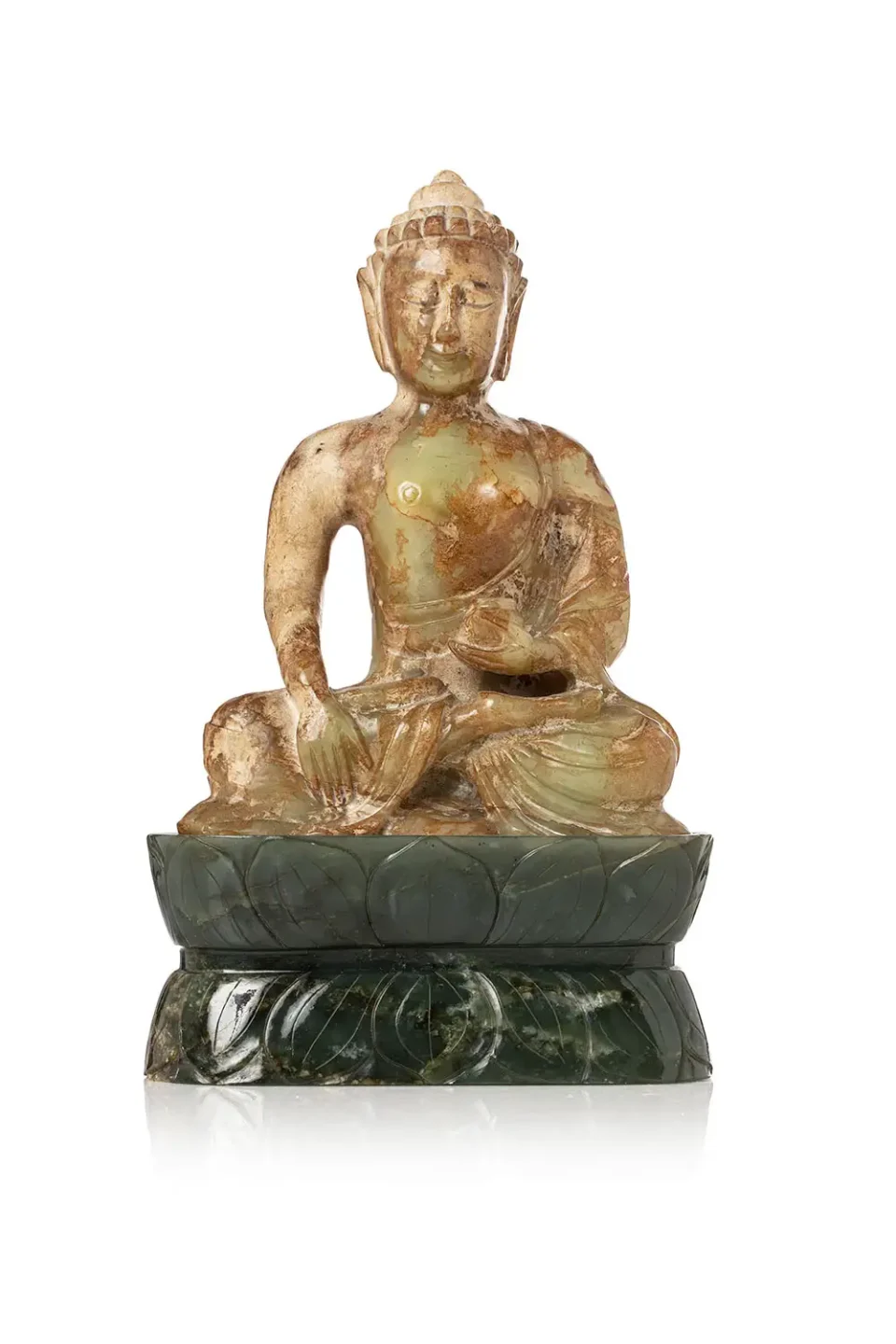 Sculpture de bouddha en jade - CHINE - XXe siècle