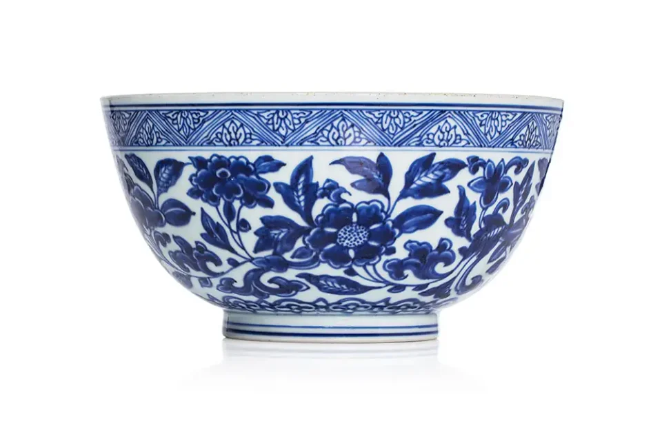 Bol en porcelaine bleu et blanc - CHINE - XVIIIe siècle