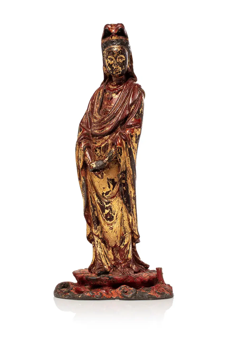 Bronze figure of Guanyin - CHINA - Ming Dynasty (1368-1644)