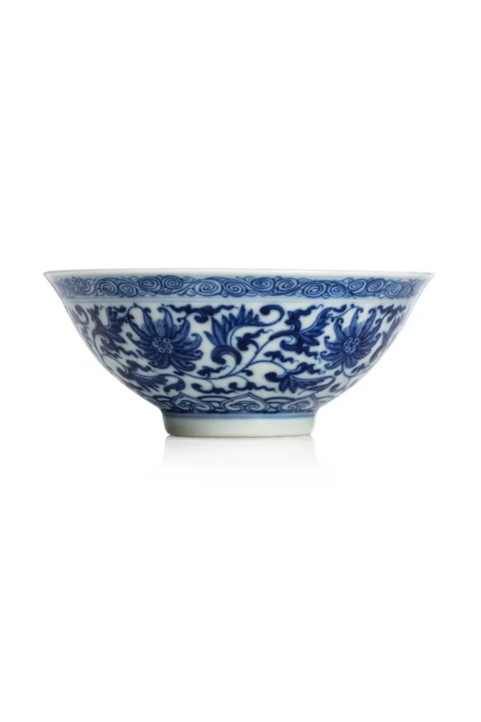 Bol en porcelaine bleu et blanc - CHINE - XVIIIe siècle