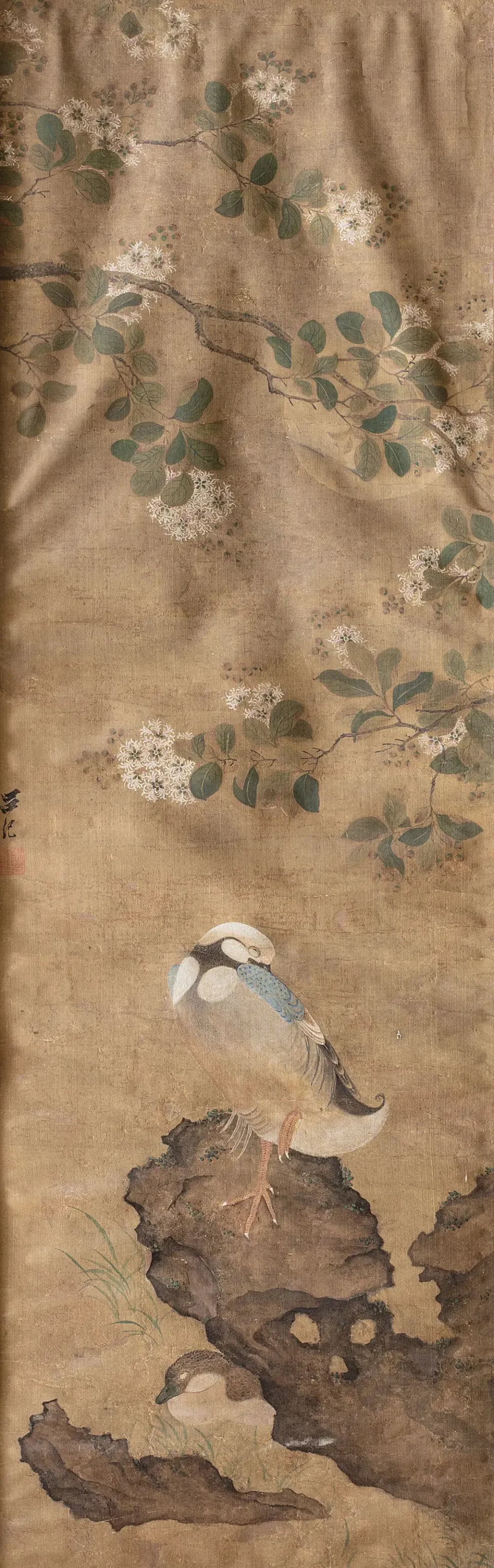 Peinture sur soie - CHINE - Dynastie Ming (1368-1644)