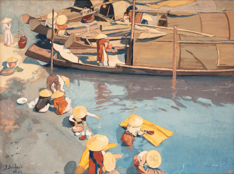 Au bout du canal, 1925 - CHINE - XXe siècle