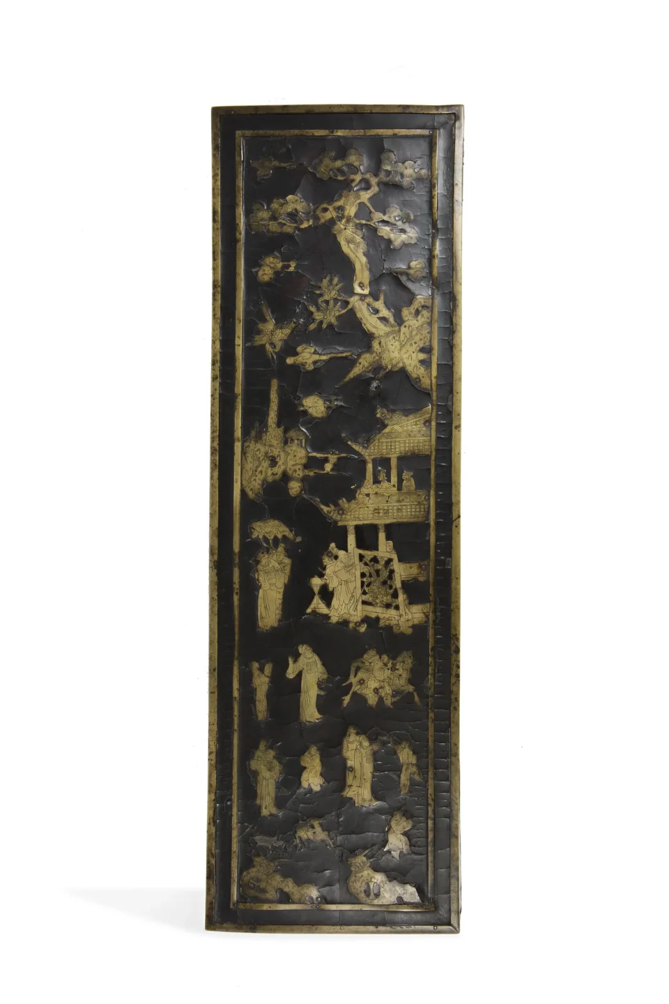 Grand coffret en bois laqué - CHINE - Dynastie Ming (1368-1644)