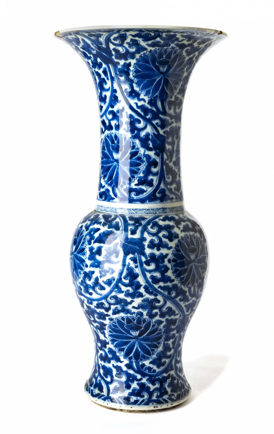 Vase en porcelaine, yenyen - CHINE - XVIIIe siècle