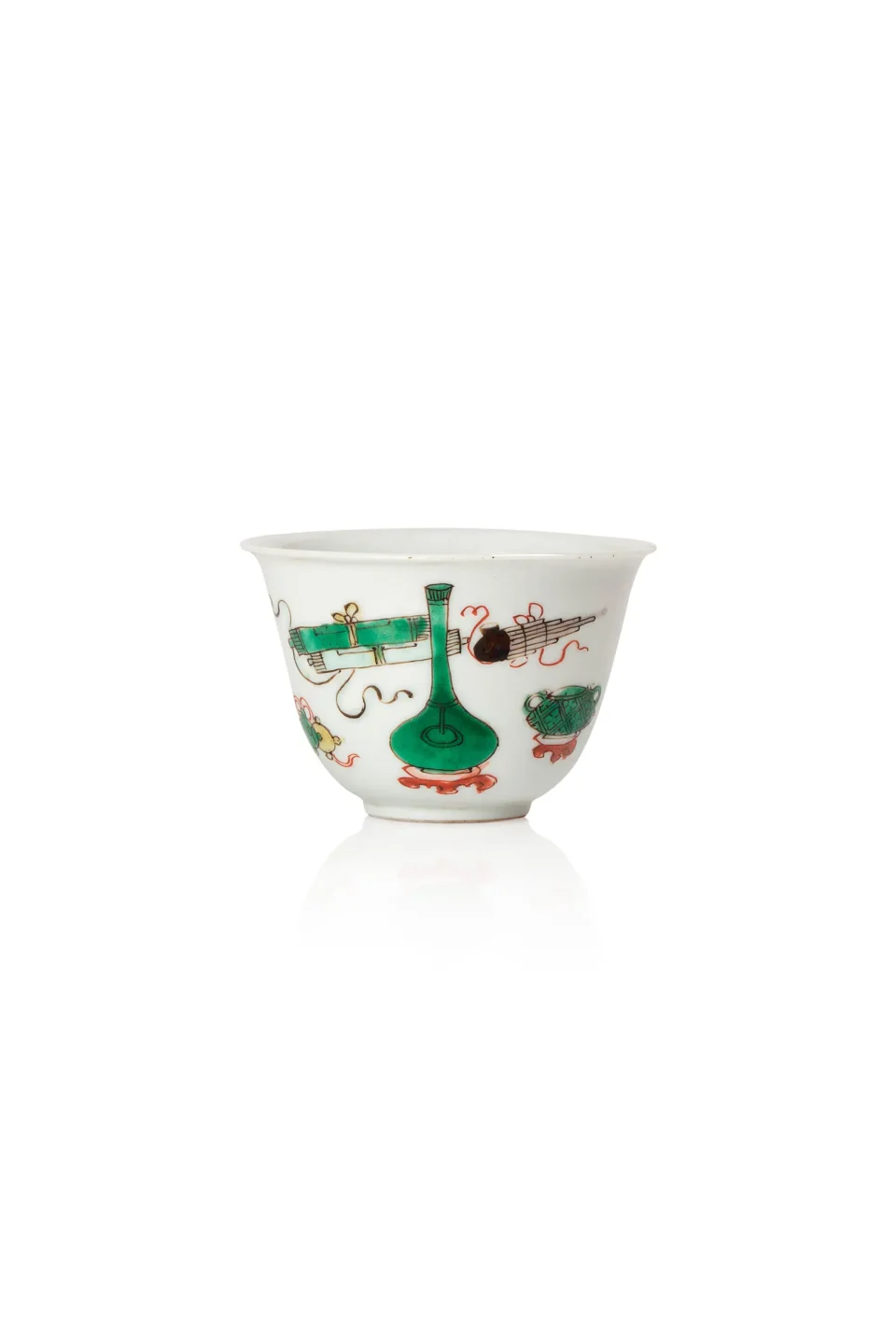 Coupe à vin en porcelaine - CHINE - XIXe siècle