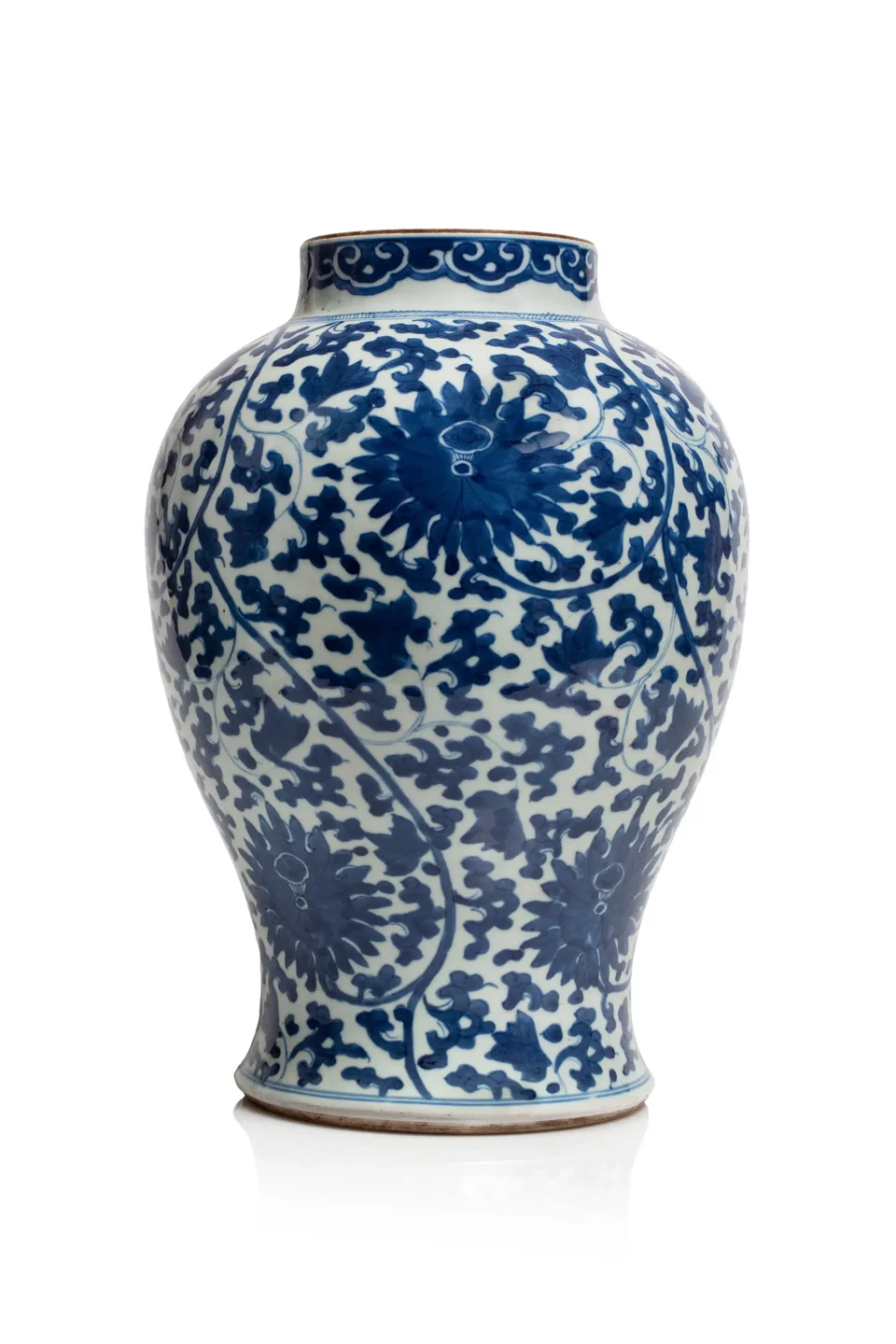 Potiche en porcelaine - CHINE - XIXe siècle