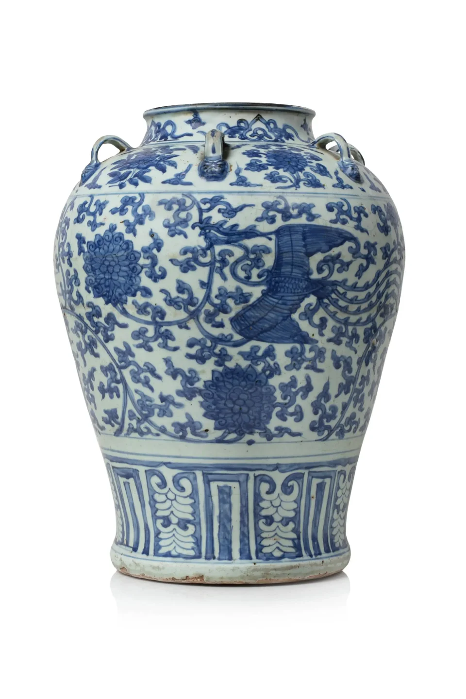 Jarre en porcelaine - CHINE - Dynastie Ming (1368-1644)