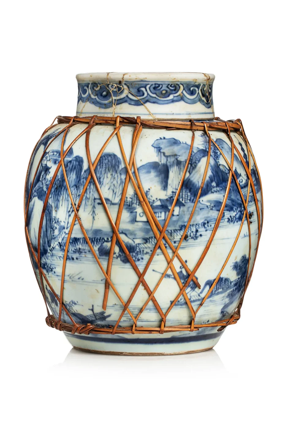 Pot à gingembre en porcelaine - CHINE - XIXe siècle