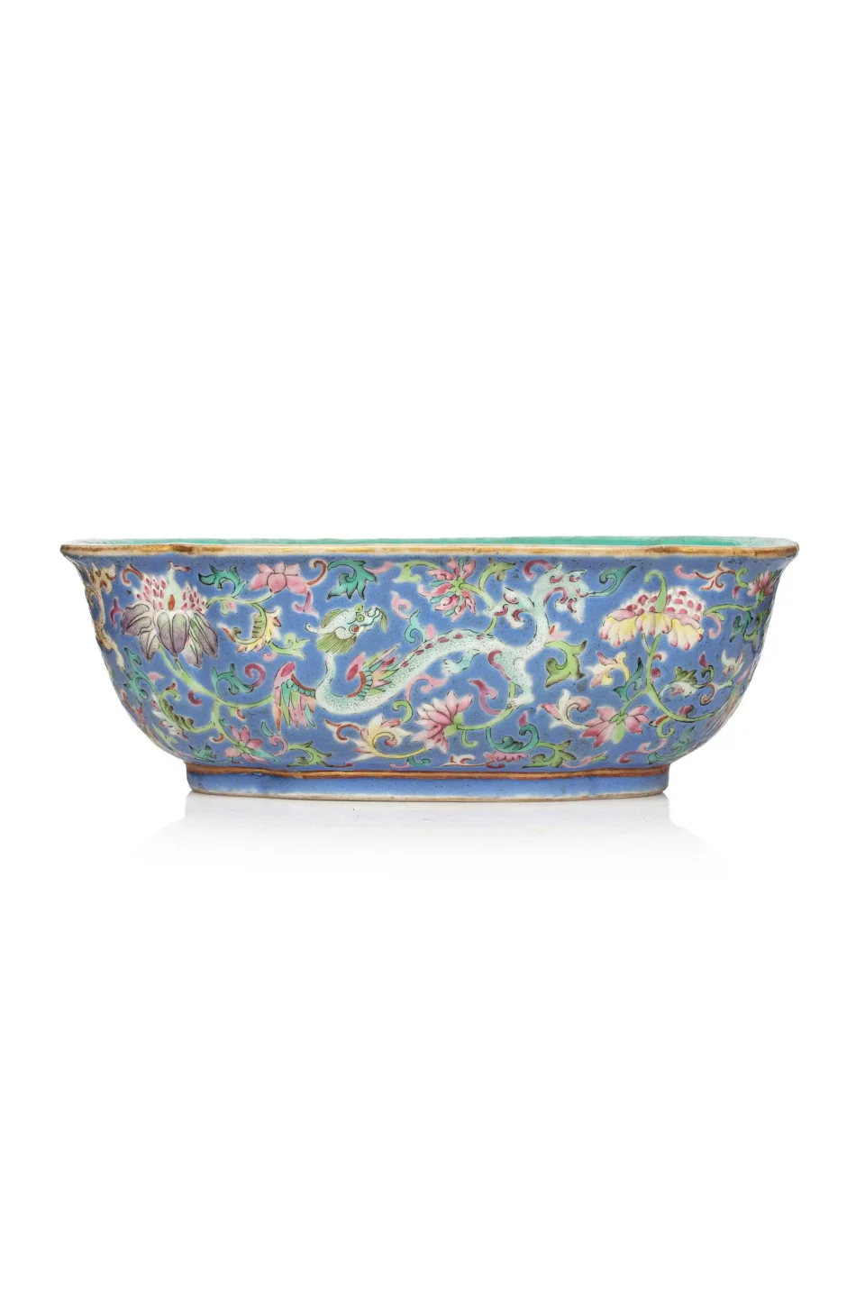 Lobed porcelain bowl - CHINA - 19th century