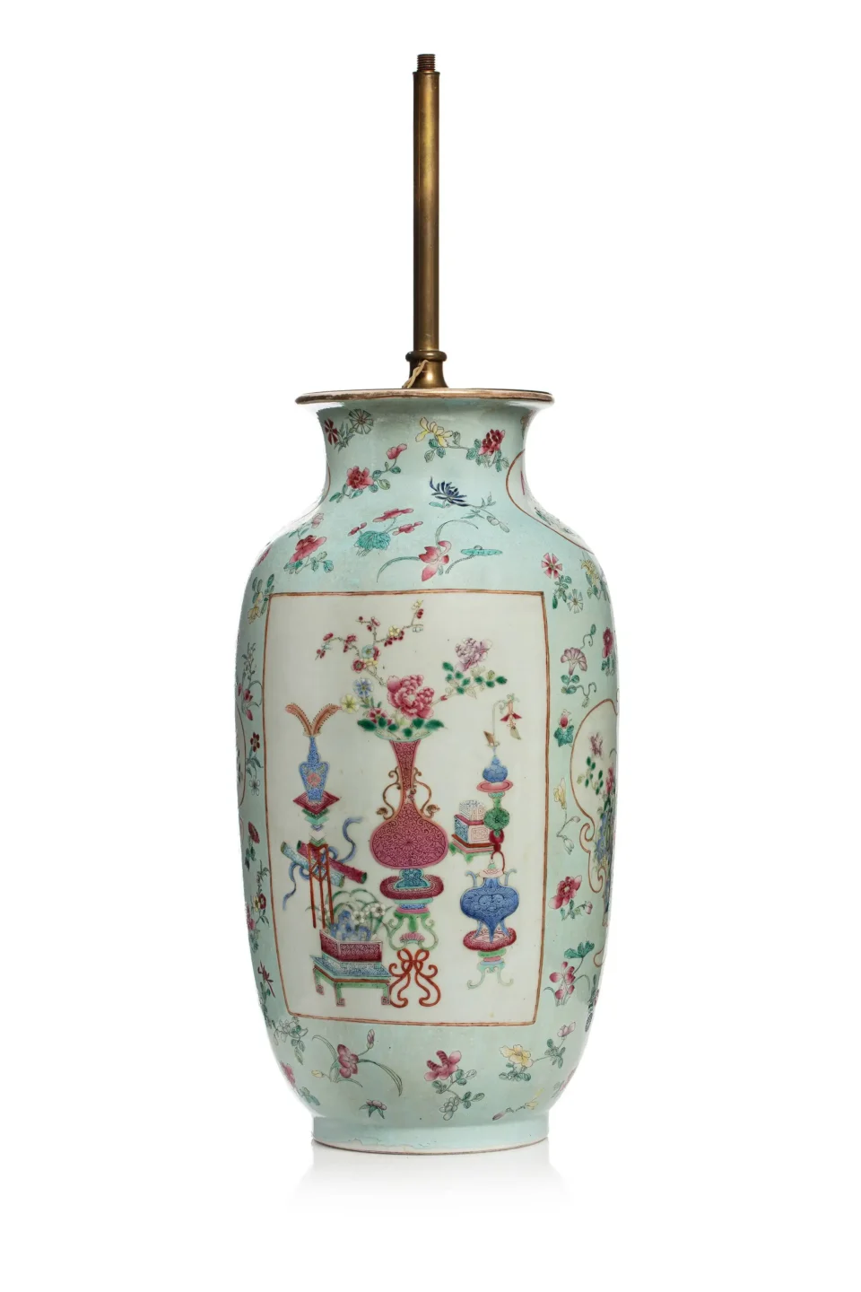 Vase ‘lanterne’ en porcelaine - CHINE - XIXe siècle