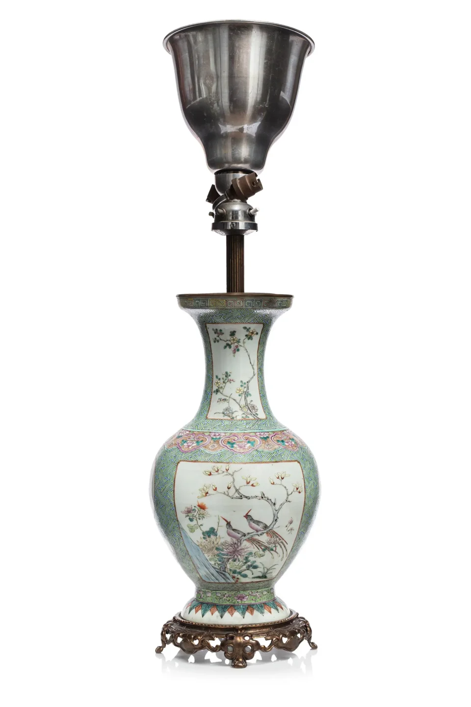 Porcelain vase, baluster shape - CHINA - 19th century