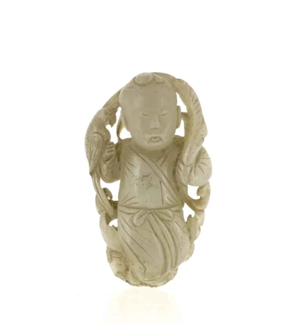 Petit personnage en pierre dure sculptée - CHINE - XIXe siècle