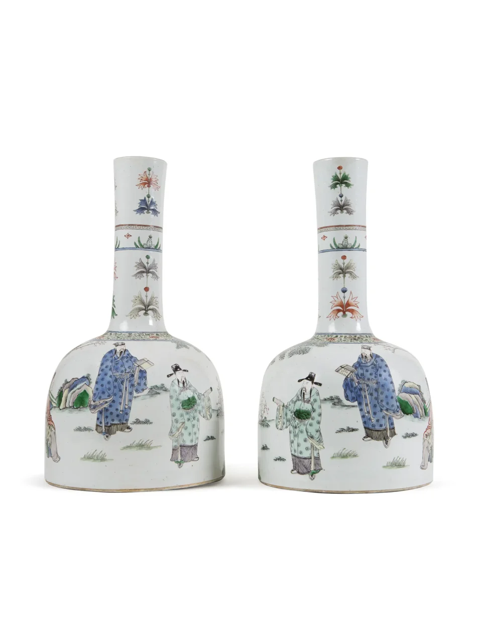 Paire de vases - CHINE - XIXe siècle