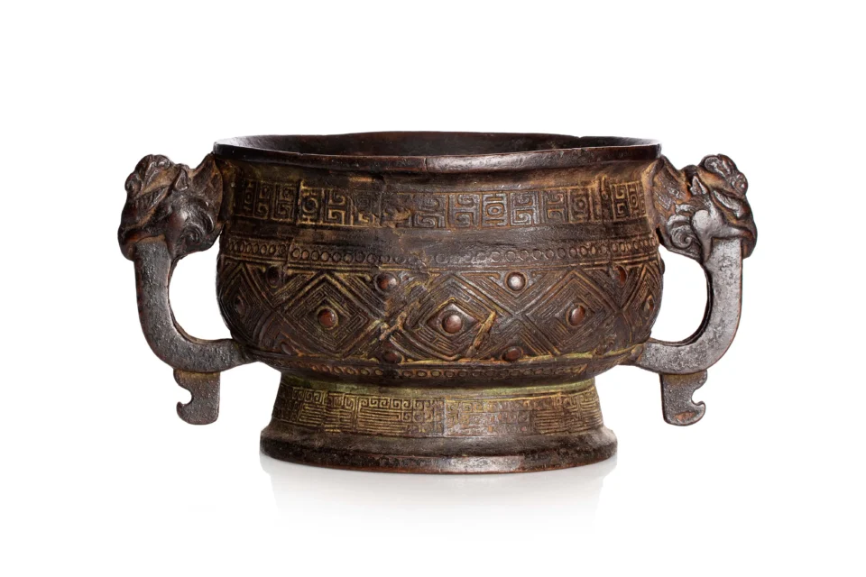 Bronze perfume burner - CHINA - Song dynasty (12th century)