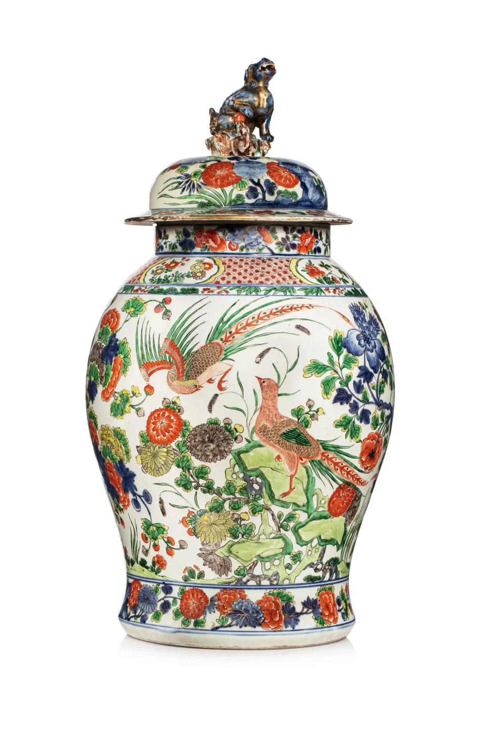 Large covered vase - CHINA - 19th century