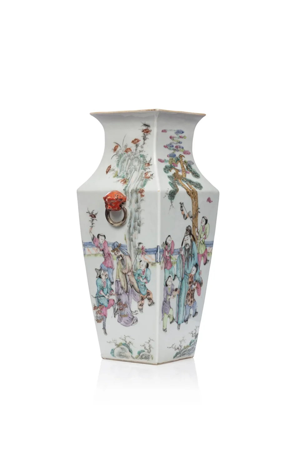 Vase en porcelaine - CHINE - XIXe siècle