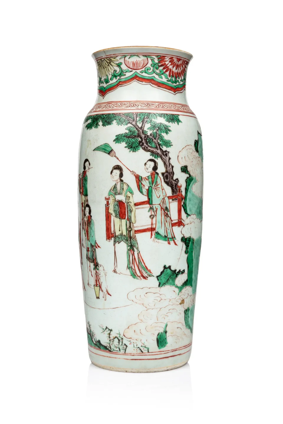 Vase en porcelaine - CHINE - Dynastie Ming (1368-1644)