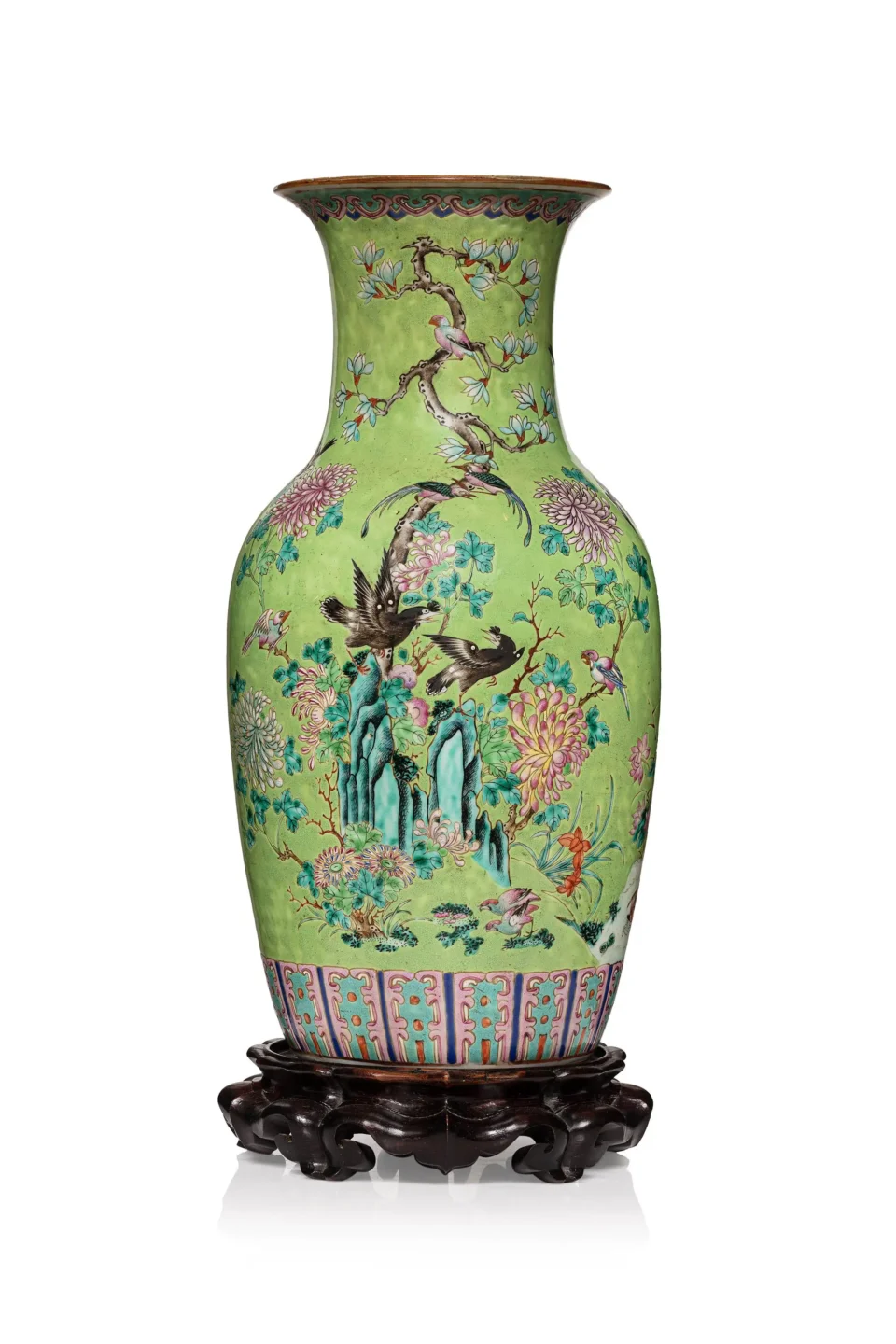 Vase en porcelaine - CHINE - XIXe siècle